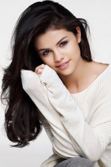 Selena Gomez Flowing Hair