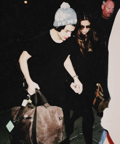 Harry Styles and Selena Gomez