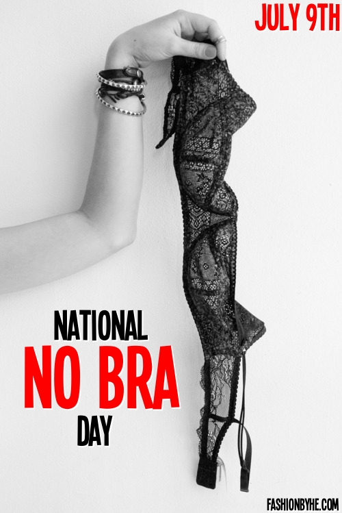 National no bra day july 9th 2013