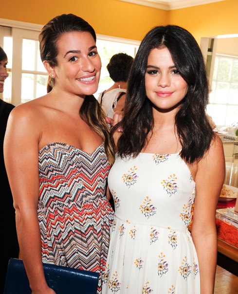 Selena Gomez and Lea Michele