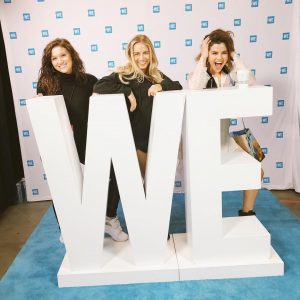 18 Апреля Селена на репетиции We Day