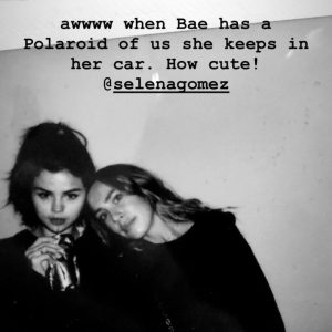 14 Июня Селена в истории Инстаграма Терезы Мингус