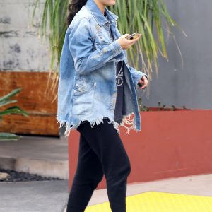 21 Декабря Селена этим утром в центре Лос-Анджелеса