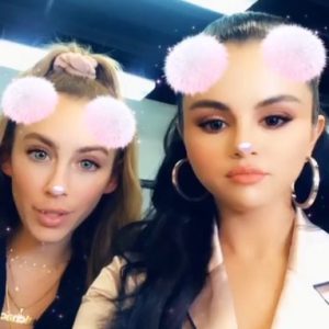 12 Февраля Селена в истории Инстаграма Терезы Мингус