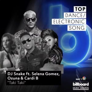 4 Апреля песня «Taki Taki» номинирована в 2х категориях на Billboard Music Awards 2019