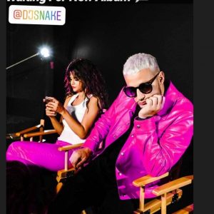 31 Мая Селена в истории Инстаграма DJ Snake