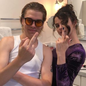 17 Августа Селена в истории Инстаграма Анны Коллинс