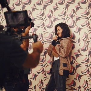 17 Сентября новое фото Селены из фотосессии для коллекции одежды Selena x Coach 2019