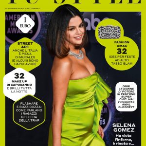 10 Декабря Селена на обложке итальянского журнала TuStyle