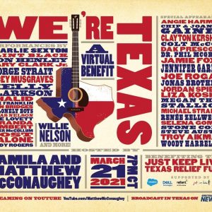 18 Марта Селена появится на мероприятии «We’re Texas»