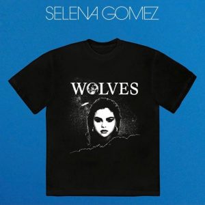 28 Мая в официальном магазине Селены появилась официальная футболка с символикой песни Wolves