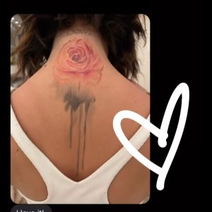 4 Ноября: студия “Bang Bang Nyc” разместили скриншот с фото татуировки Селены