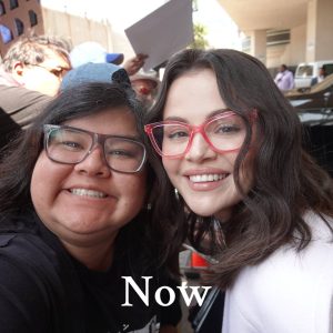 20 Августа: Селена с фанаткой в Лос-Анджелесе