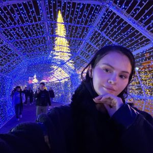 23 Декабря: новое селфи Селены в Рождественском парке развлечений